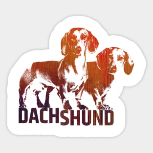 Dachshund dog  - Doxie Sticker